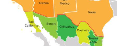 نگاهی به مرز میان مکزیک و آمریکا؛ جایی که قرار است دیوار ترامپ ساخته شود