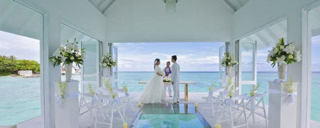 مالدیو گردی؛ عروسی رویایی بر فراز اقیانوس هند