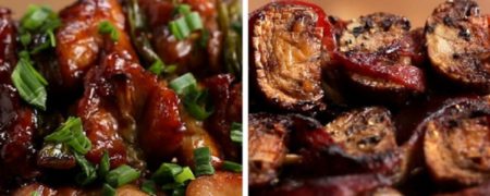 خوشمزه روز: طرز تهیه دو نوع کباب چوبی ژاپنی [تماشا کنید]