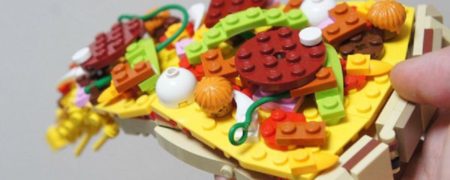 نگاهی به غذاهایی که هنرمند ژاپنی آن ها را با لگو ساخته است