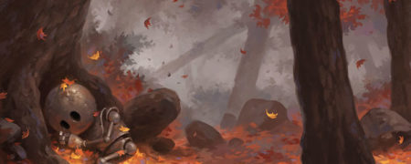 نقاشی های شگفت انگیزی که یک ربات بامزه را در دنیای واقعی به تصویر می کشند