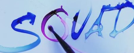 خوشنویسی با آب؛ هنر خلاقانه ای که آثاری شگفت انگیز پدید می آورد [تماشا کنید]