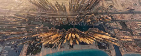 زیبایی مسحور کننده؛ تصویر شهرهای معروف را از بالا و نمایی متفاوت ببینید