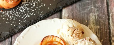 خوشمزه روز: تارت پنیری سیب به شکل گل رز [تماشا کنید]