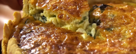 خوشمزه روز: کیش اسفناج [تماشا کنید]