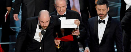 سرانجام علت اشتباه بزرگ در خواندن نام بهترین فیلم مراسم اسکار ۲۰۱۷ مشخص شد