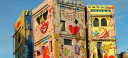 هپی ریتزی؛ ساختمانی در آلمان با نقاشی های کارتونی جذاب و انتزاعی