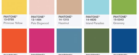 پنتون ۱۰ رنگ جدید برای بهار ۲۰۱۷ معرفی کرد