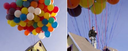 ۹ هنرنمایی عجیب و جالب که با بادکنک انجام شده اند