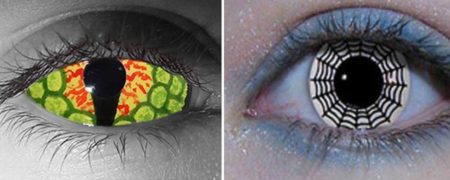 ۱۵ نمونه از عجیب ترین و ترسناک ترین لنزهای چشمی که تاکنون دیده اید