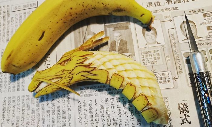 سبزی آرائی و میوه آرائی های بی نظیر هنرمند ژاپنی