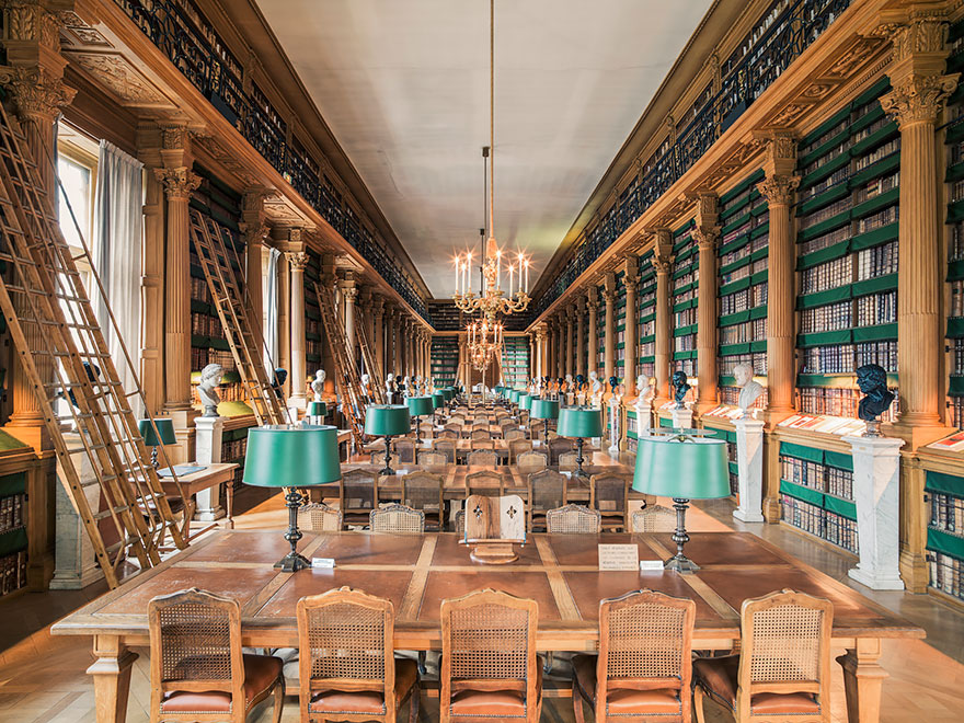 کتابخانه مازارین - پاریس - فرانسه
