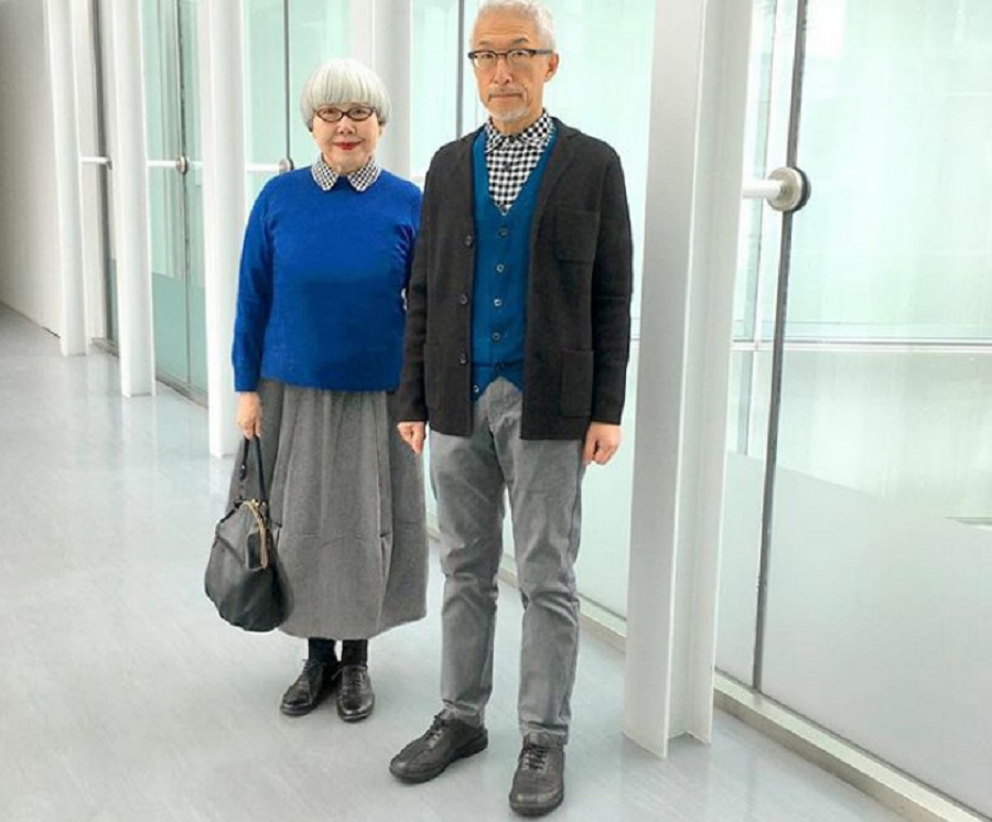 زن و شوهری که پس از ۳۷ سال زندگی همچنان لباس هایشان را با هم ست می کنند