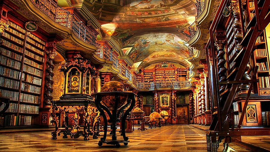 کتابخانه ملی پراگ - پراگ - جمهوری چک