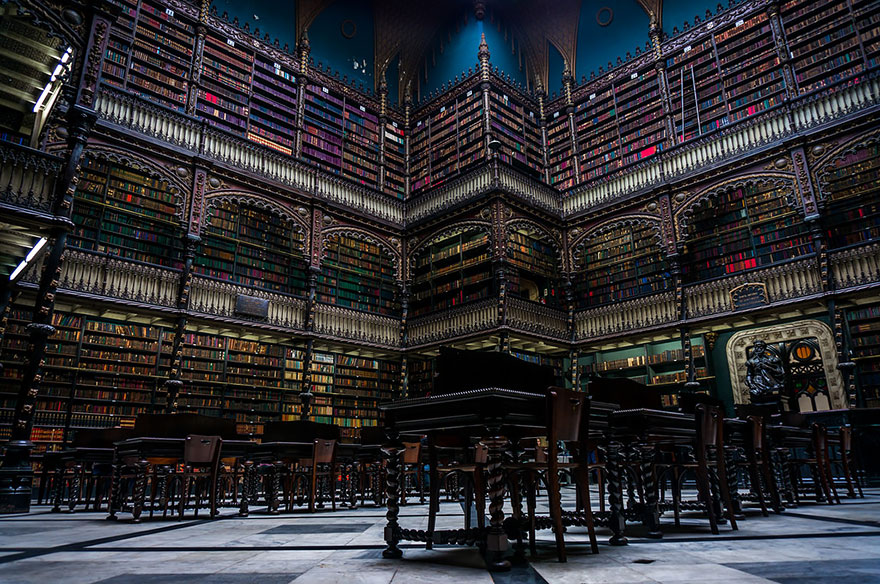 کتابخانه سلطنتی- ریو د ژانریو - برزیل