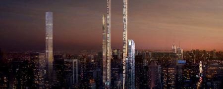 ساخت آسمان خراشی استثنایی و بی نظیر به شکل نعل اسب در شهر نیویورک آمریکا