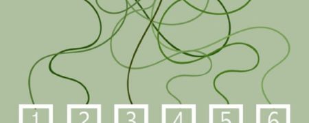 چالش: آیا می توانید سررشته نوارهای رنگی زیر را پیدا کنید؟