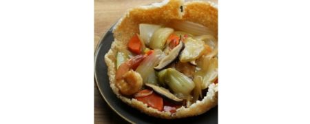 خوشمزه روز: کاسه برنجی با سوپ چینی [تماشا کنید]