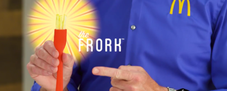 مک دونالد چنگالی خوراکی از جنس سیب زمینی سرخ شده اختراع کرده است [تماشا کنید]