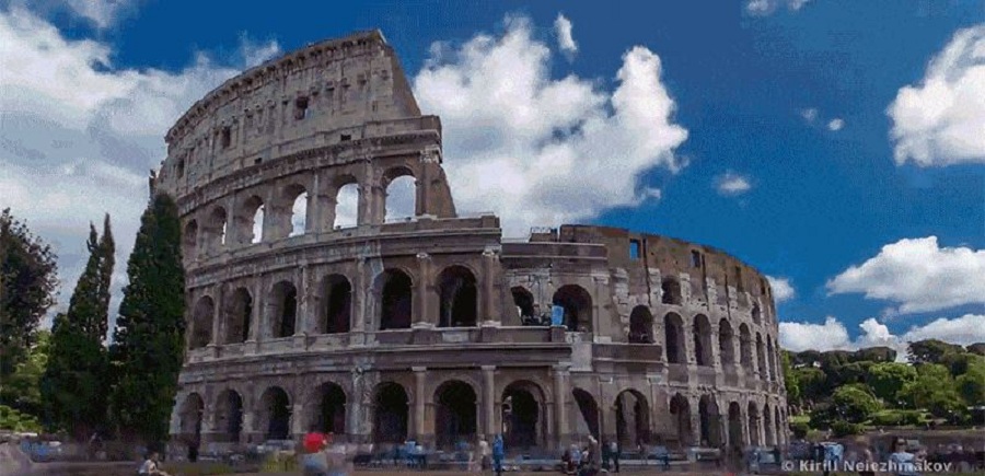 ویدئوی هایپرلپسی که با آن دیگر لازم نیست به شهر رم سفر کنید [تماشا کنید]