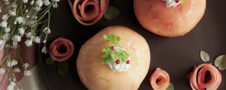 خوشمزه روز: طرز تهیه تارت هلو [تماشا کنید]