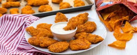 خوشمزه روز: مرغ سوخاری با طعم ناچو [تماشا کنید]