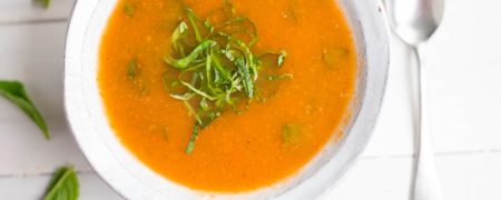 خوشمزه روز: طرز تهیه سوپ گوجه فرنگی [تماشا کنید]