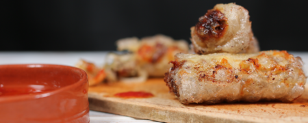 خوشمزه روز: اسپرینگ رول چیزبرگر [تماشا کنید]