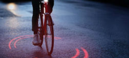 بایکسفر؛ وسیله ای شبیه لامپ که خطر نزدیک شدن اتومبیل را به دوچرخه سوار اعلام می کند