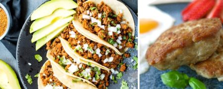 خوشمزه روز: تاکوی بوقلمون و سوسیس صبحانه با گوشت بوقلمون [تماشا کنید]