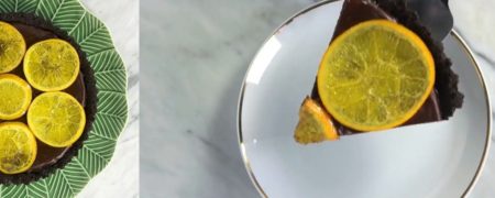 خوشمزه روز: تارت شکلات و پرتقال [تماشا کنید]