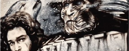 ترسیم چهره شخصیت های فصل هفتم سریال «بازی تاج و تخت» با شن [تماشا کنید]