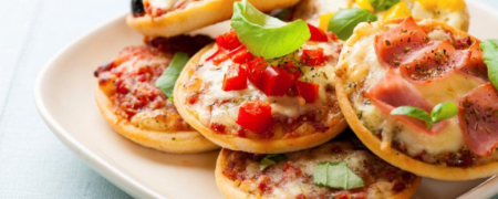 خوشمزه روز: مینی پیتزای خانگی [تماشا کنید]