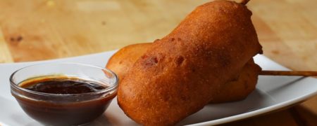 خوشمزه روز: چیکن کورن داگ با سس باربیکیو [تماشا کنید]