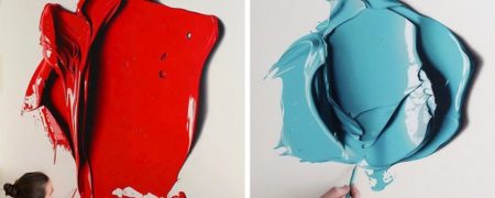 این قطره های رنگ، بی نظیرتر از چیزی هستند که می بینید