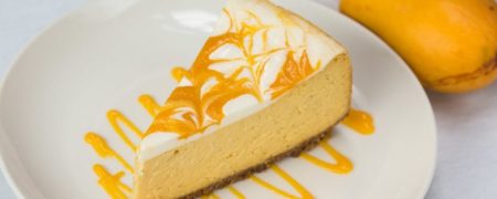 خوشمزه روز: چیزکیک لیمو-انبه [تماشا کنید]