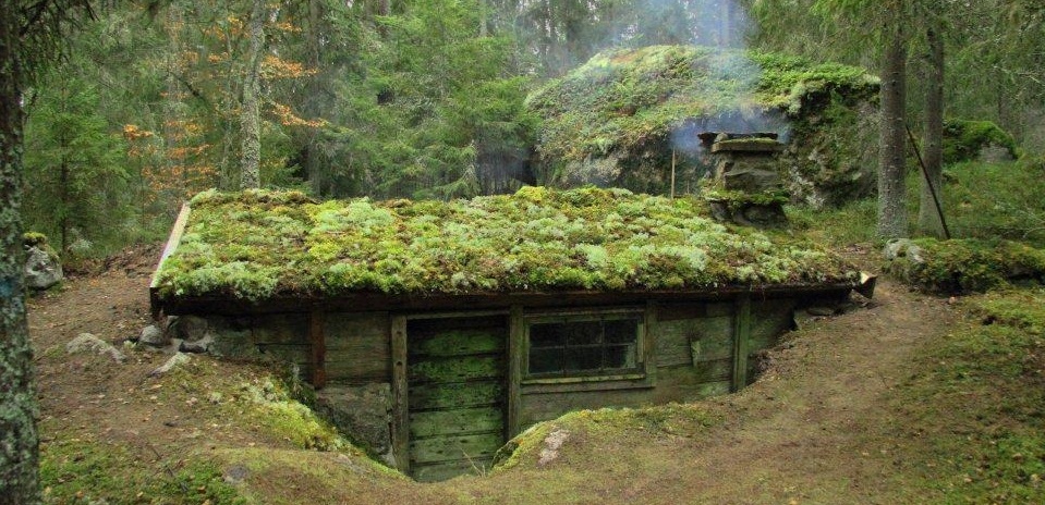 نگاهی به کلبه های روستایی یکصد ساله در کشور سوئد