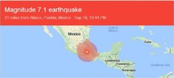 شمار کشته ها در زلزله مکزیک به بیش از ۲۲۰ نفر رسید