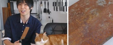 یوتوبری که با یک چاقوی پوسیده معجزه می کند [تماشا کنید]