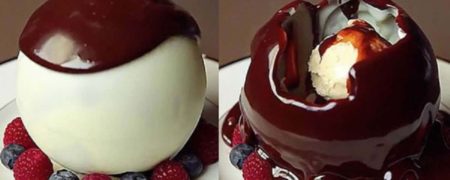 خوشمزه روز: گنبد شکلاتی جادوئی [تماشا کنید]