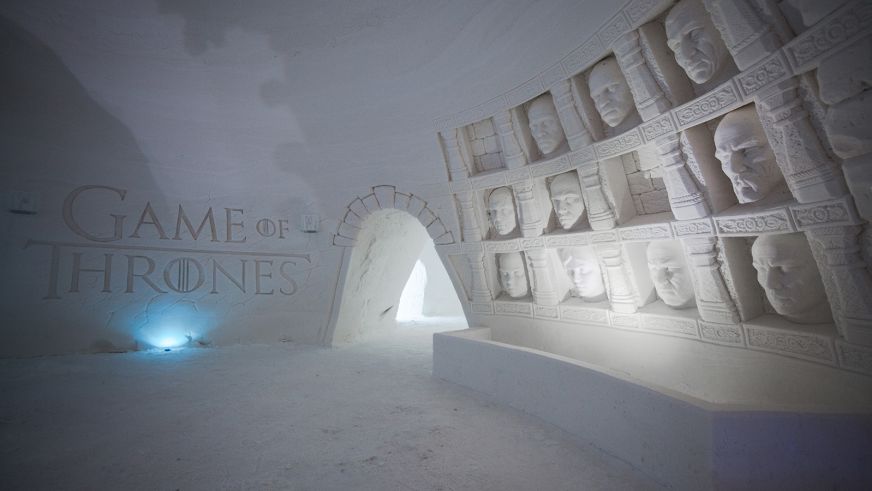 هتل یخی «بازی تاج و تخت» در فنلاند گشایش یافت