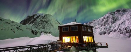 به‌زودی هتلی در میان یخچال های آلاسکا گشایش خواهد یافت