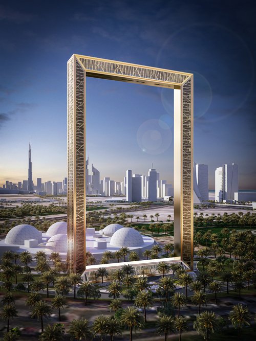 «قاب دبی»؛ ابر سازه جنجالی امارات افتتاح شد