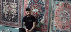 آشنایی با خالق آمریکایی نقاشی هایی به سبک فرش ایرانی