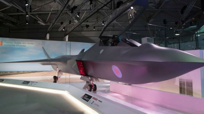 بریتانیا از جدیدترین جت جنگنده پنهانکار خود با نام «طوفان» رونمایی کرد