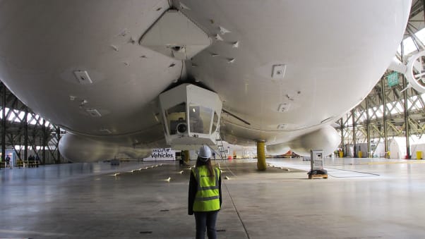 نگاهی به داخل بزرگ‌ترین هواپیمای جهان؛ Airlander 10