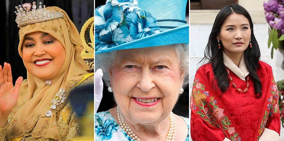 با ملکه های حال حاضر دنیا آشنا شوید؛ از ملکه جوان بوتان تا ملکه مسلمان برونئی