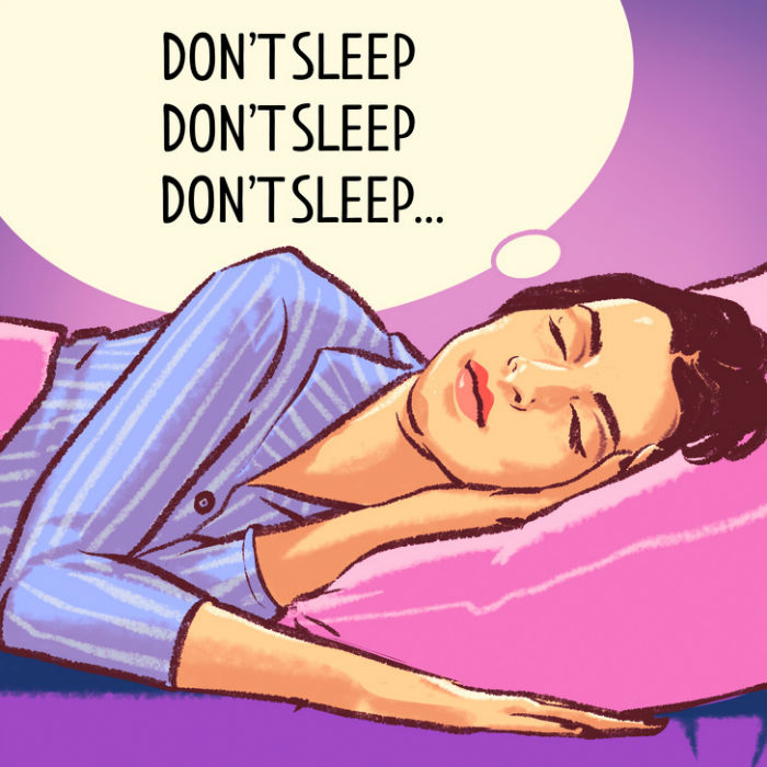 تکنیک خواب سریع برای بی خواب ها