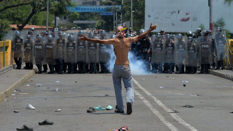 خشونت در مرز ونزوئلا و کلمبیا