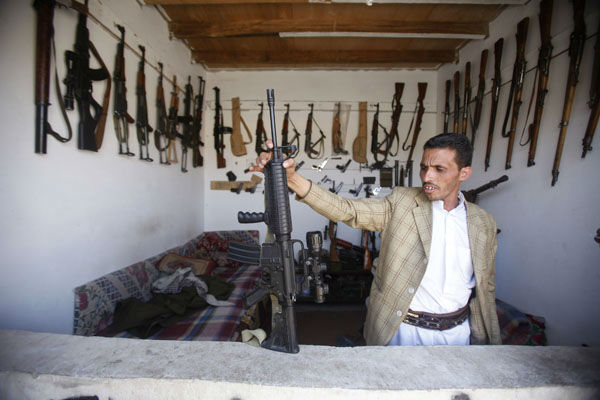 قاچاق سلاح آمریکایی در یمن